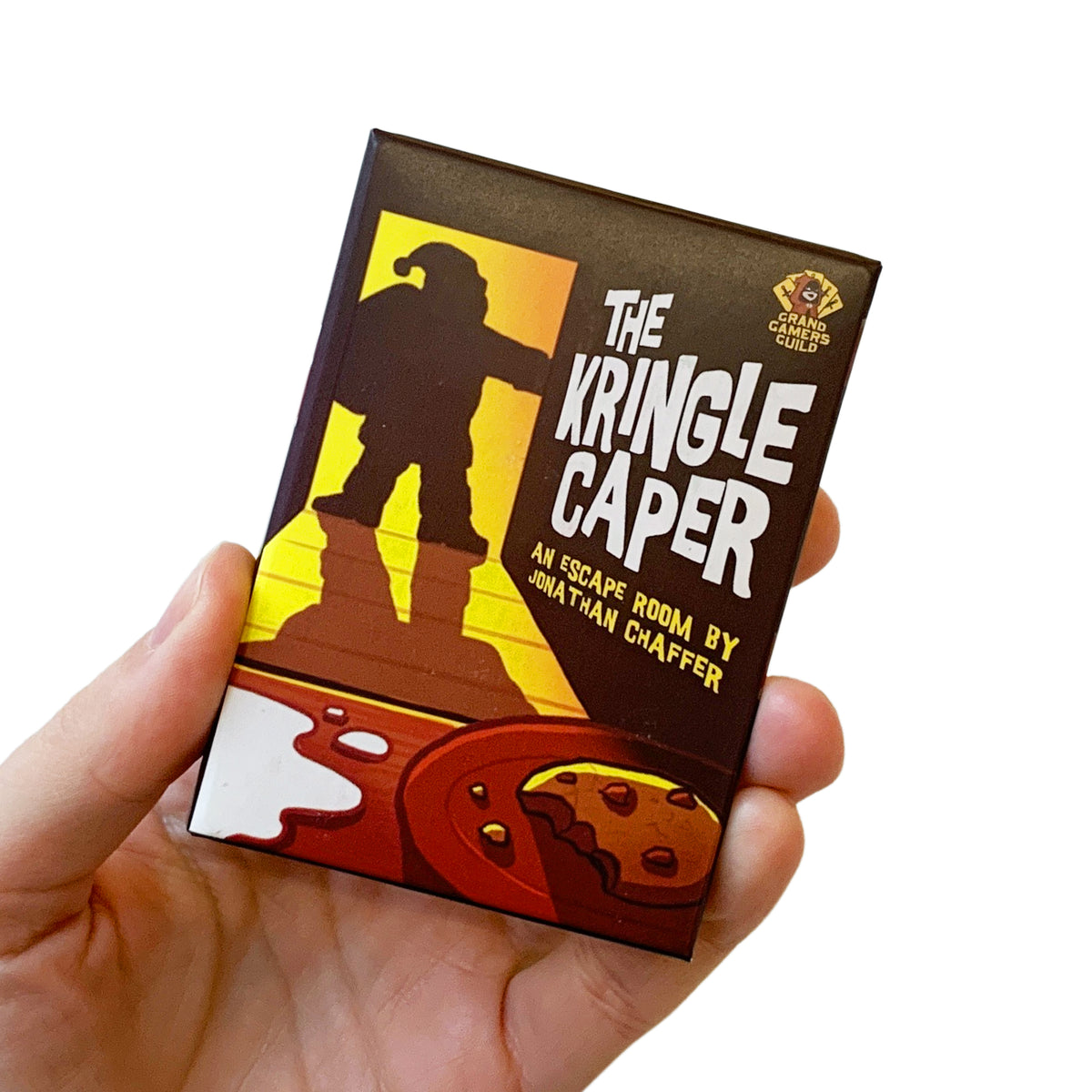 Christmas Escape Room Game - The Kringle Caper showing size by penny black