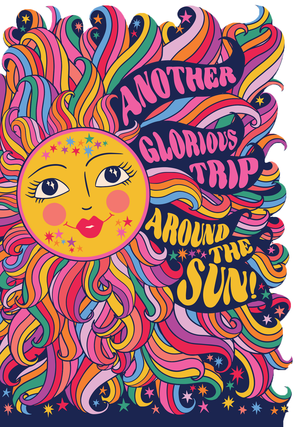 Another Glorious Trip Around The Sun Birthday Card By Penny Black