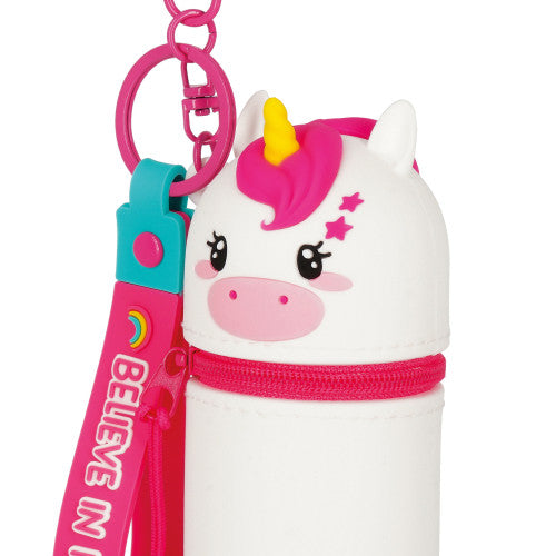 Unicorn Mini Kawaii Coin Purse With Keyring By Penny Black