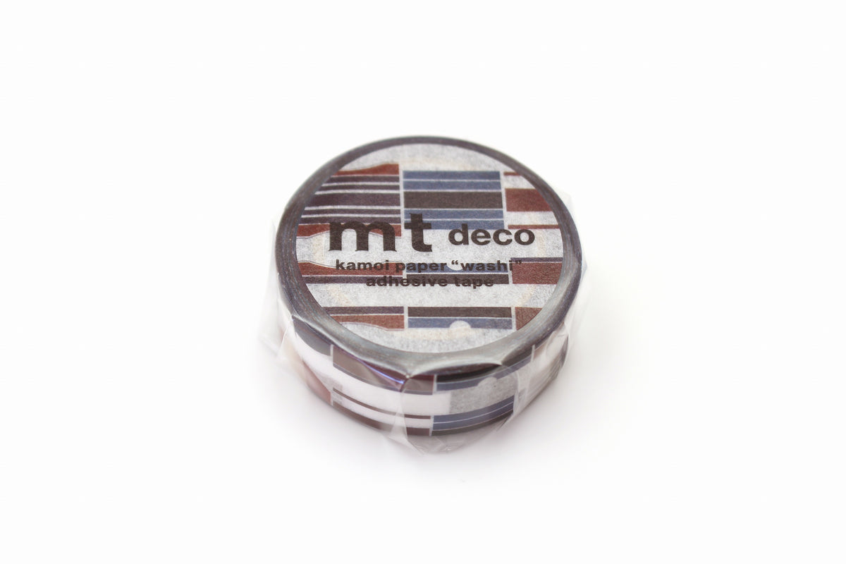 mt Washi Tape - 1P Retro Design Label by penny black in packaging