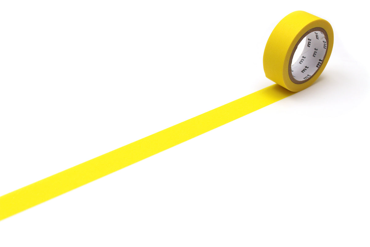 mt Washi Tape - 1P Basic - Matte Yellow from Penny Black