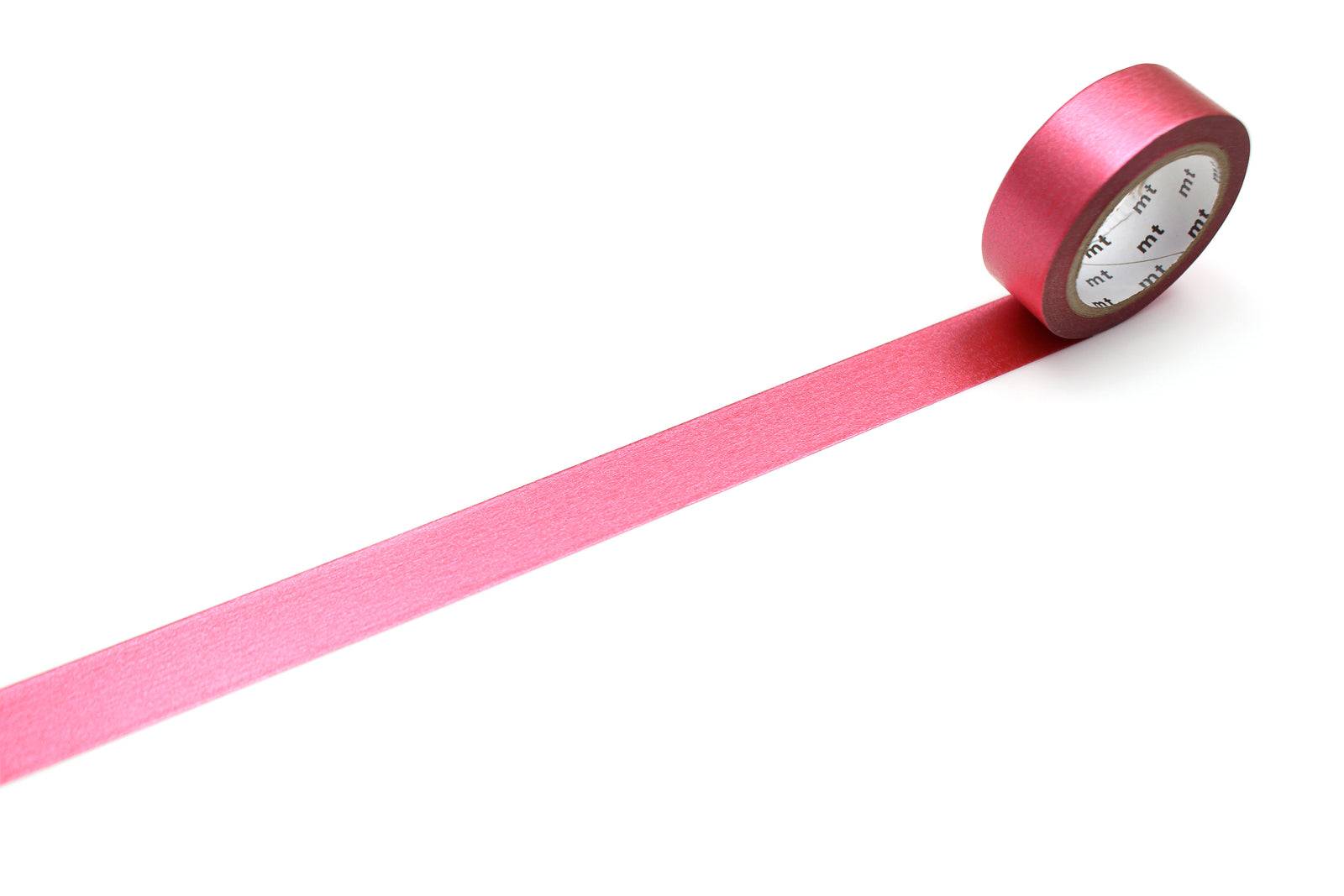 mt Washi Tape - 1P High Brightness Red by penny black showing unpackaged