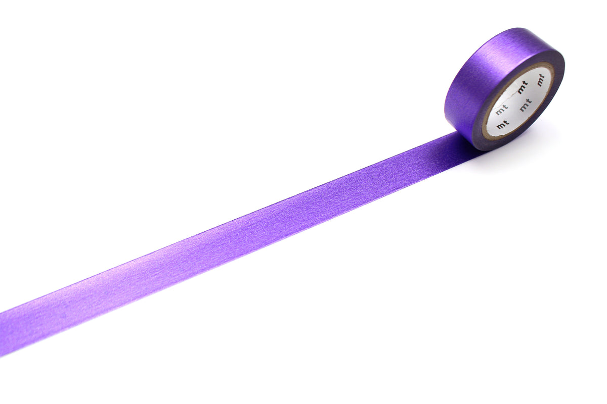 mt Washi Tape - 1P High Brightness Purple by penny black unpackaged