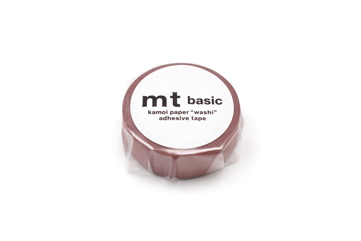 mt Washi Tape - 1P Light Vermillion in packaging