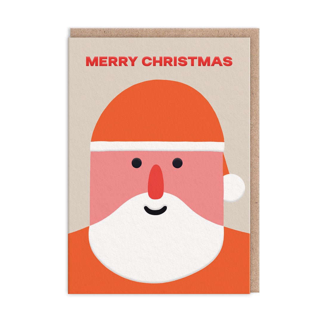 Jolly Merry Christmas Card Set 9 Pack - santa design By Penny Black