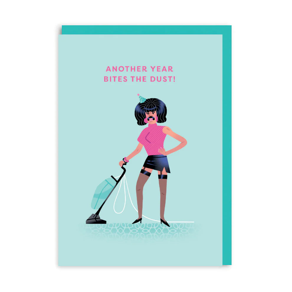 Freddie Mercury Another Year Bites The Dust Birthday Card By Penny Black