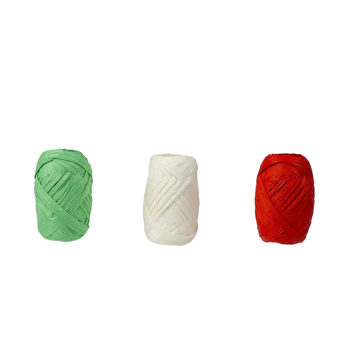 Festive Mix Colour Raffia Ribbons - 3 Pk By Penny Black