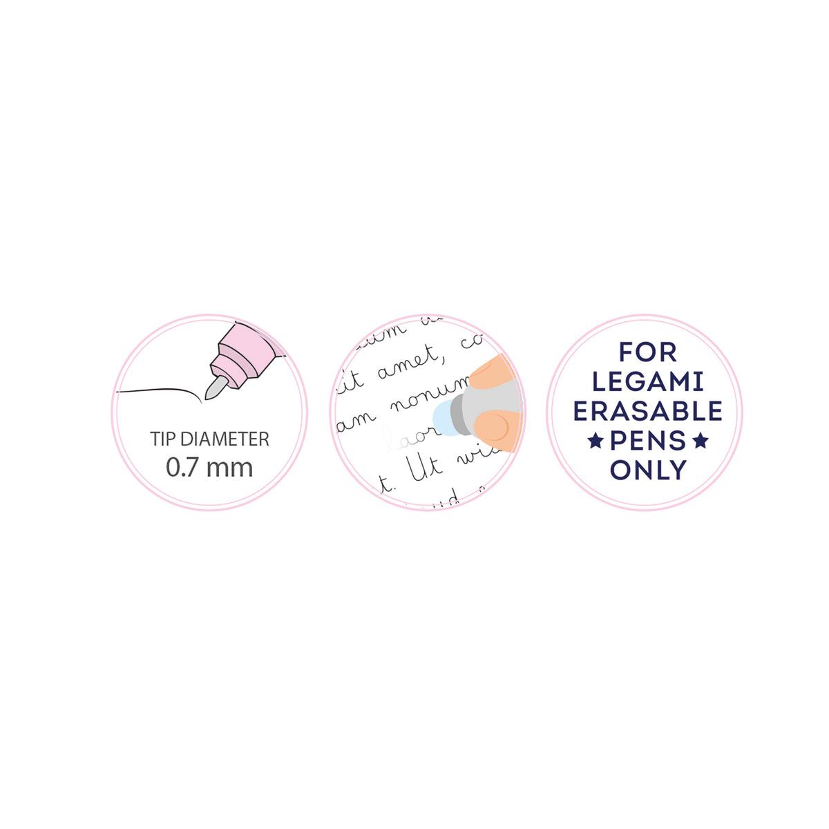 Legami Cute Erasable Gel Pen