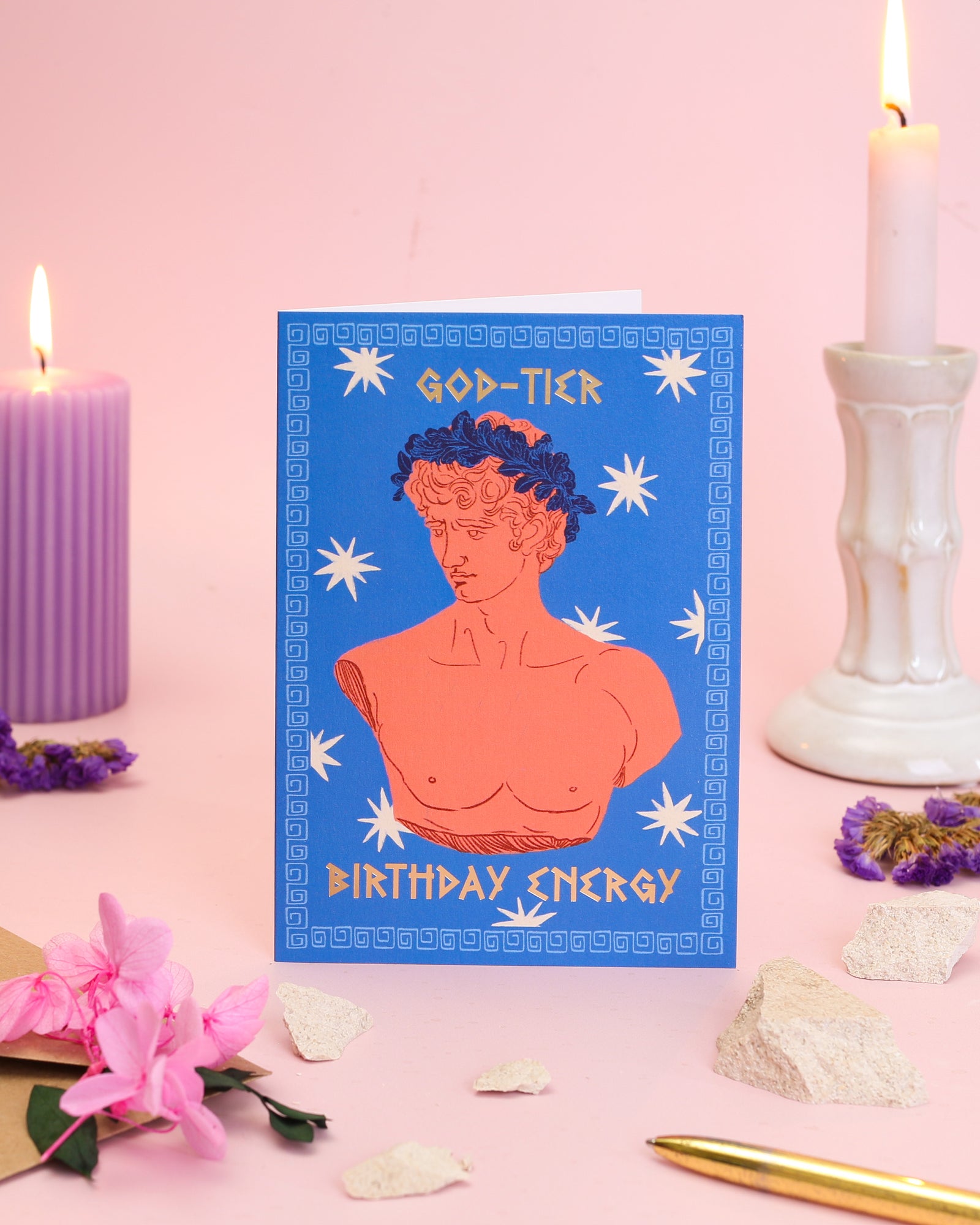 God Tier Energy Birthday Card By Penny Black