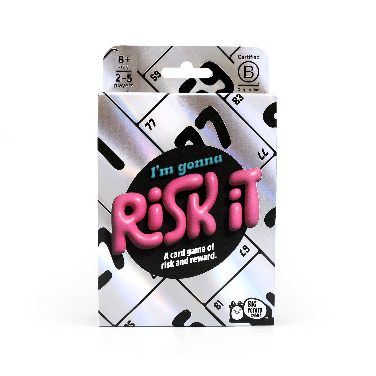 I'm Gonna Risk It Card Game By Penny Black