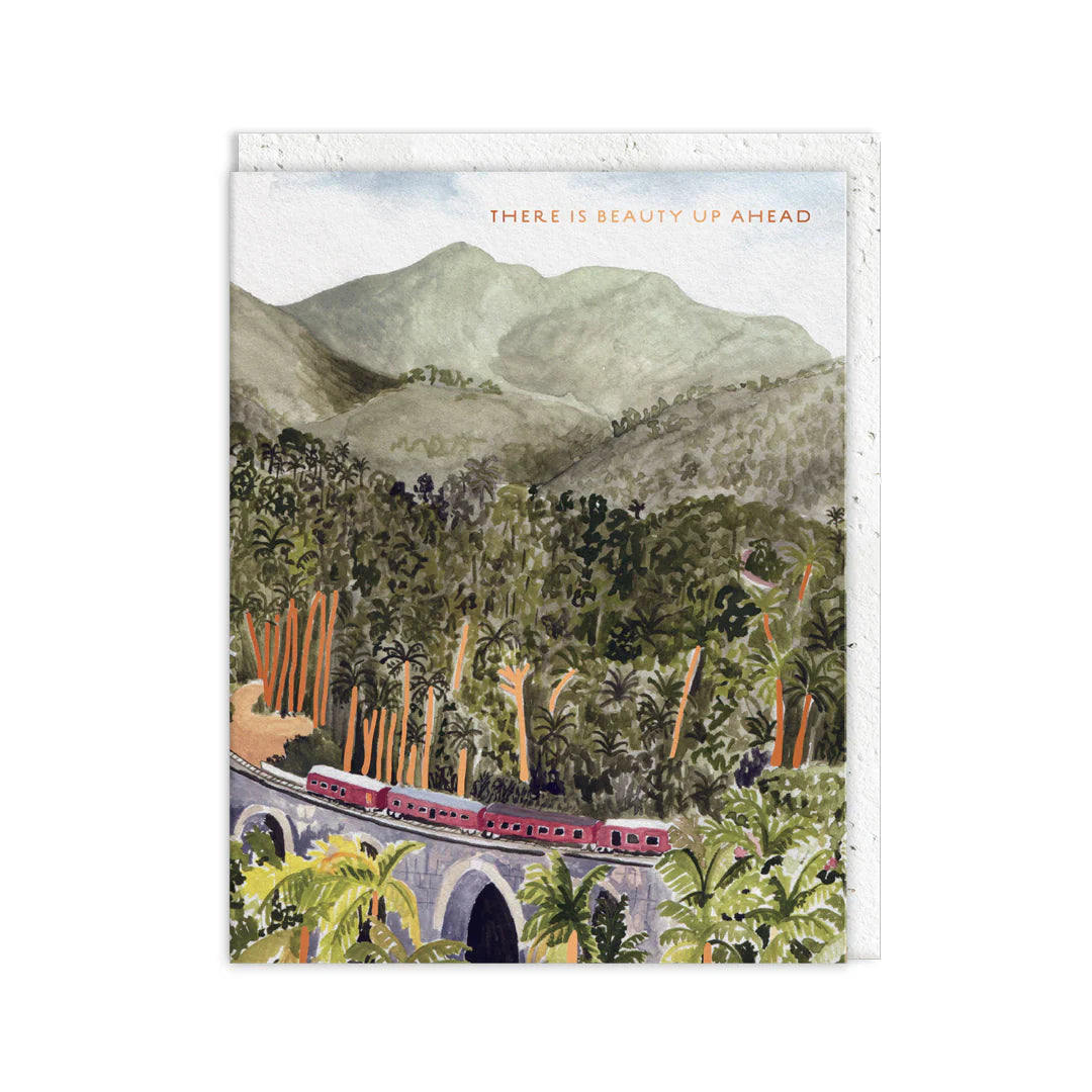 There Is Beauty Up Ahead Plantable Card By Penny Black