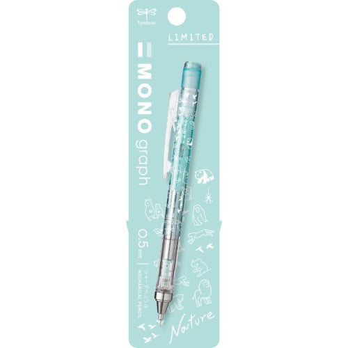 Tombow MONO Graph Nature Mechanical Pencil - Clear Mint By Penny Black