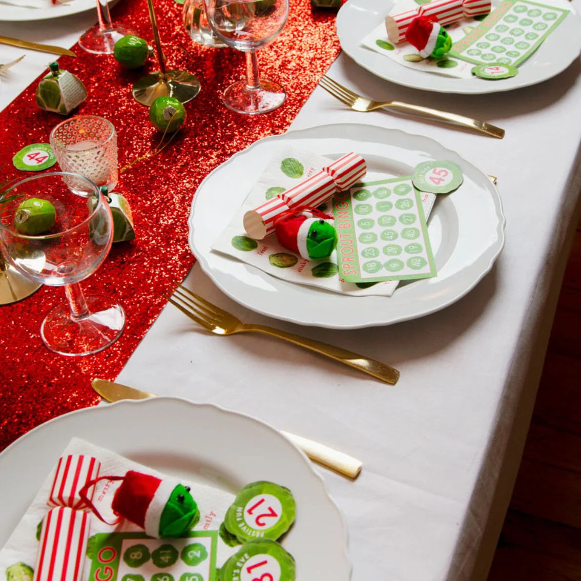Christmas Sprout Bingo Game By Penny Black