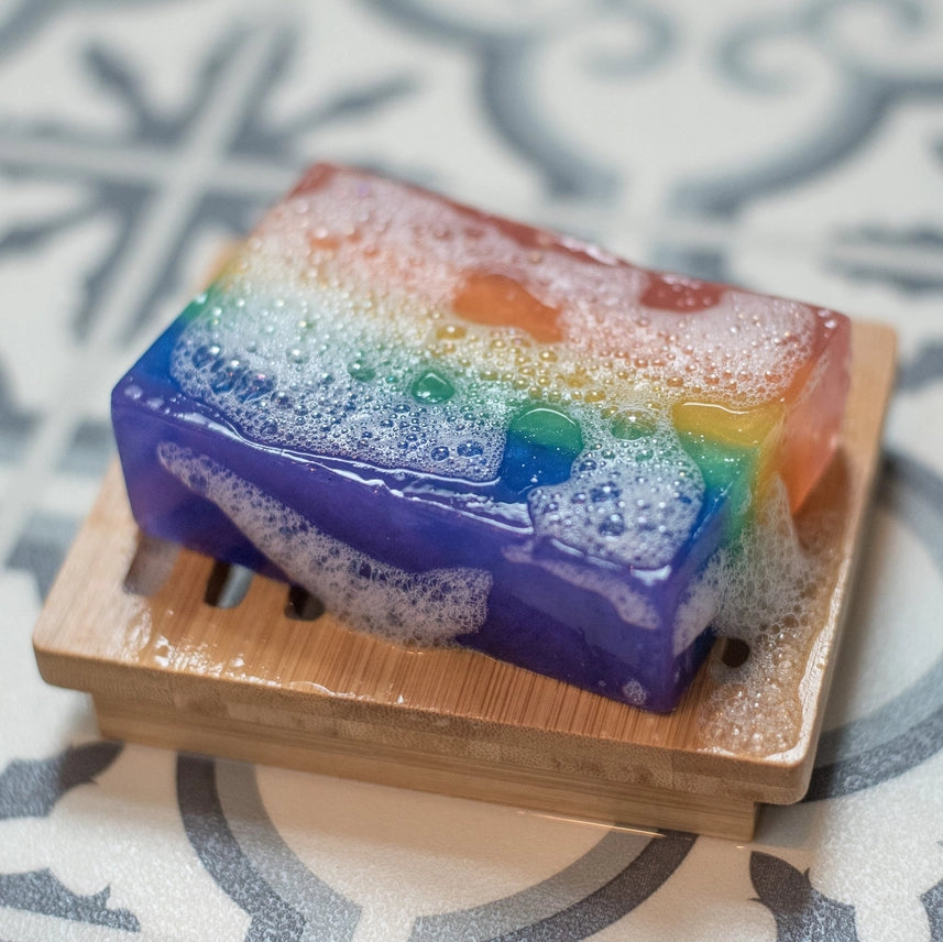 Scottish Pride Scented Soap Slice