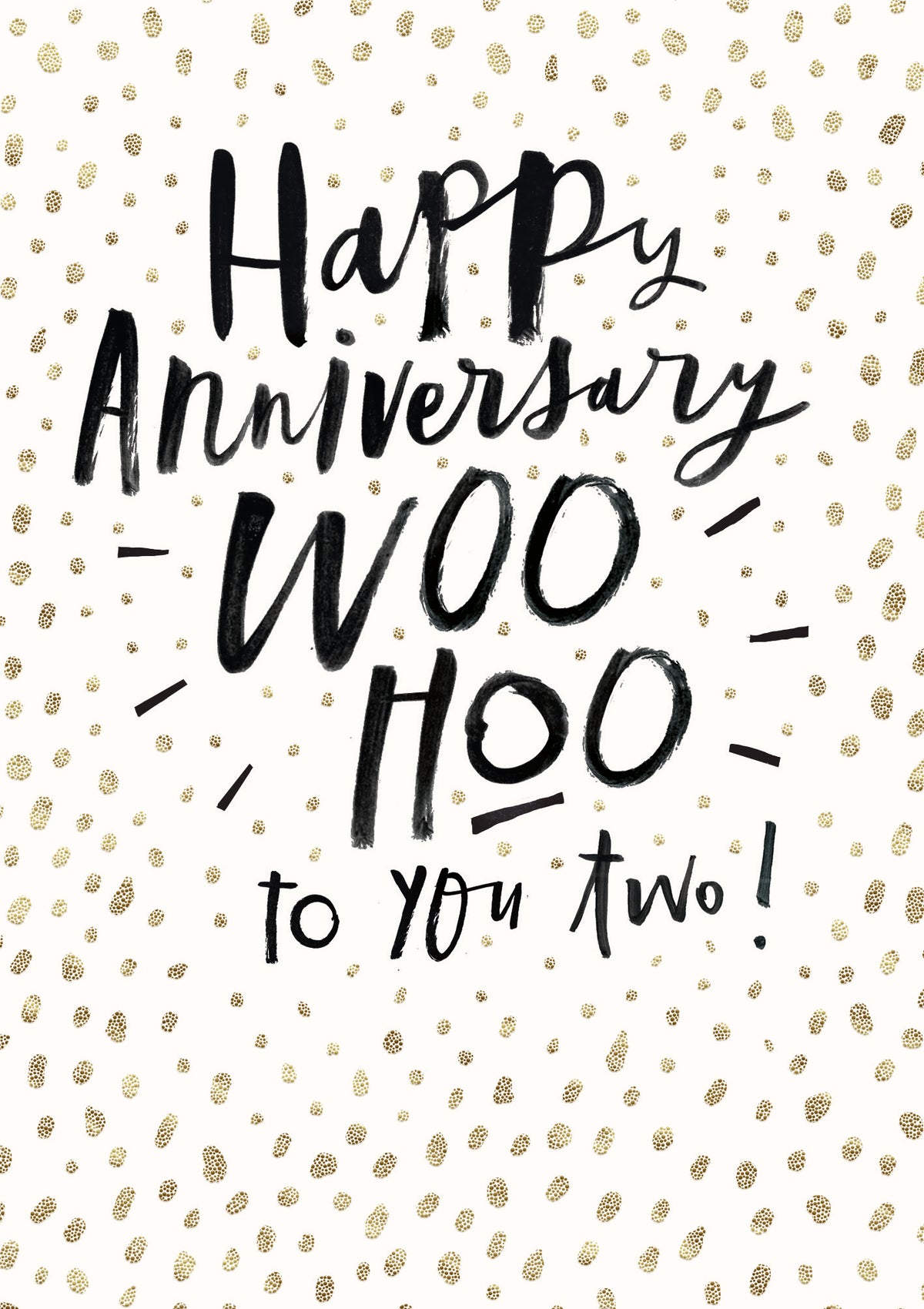 Woo Hoo To You Two! Anniversary Card at Penny Black