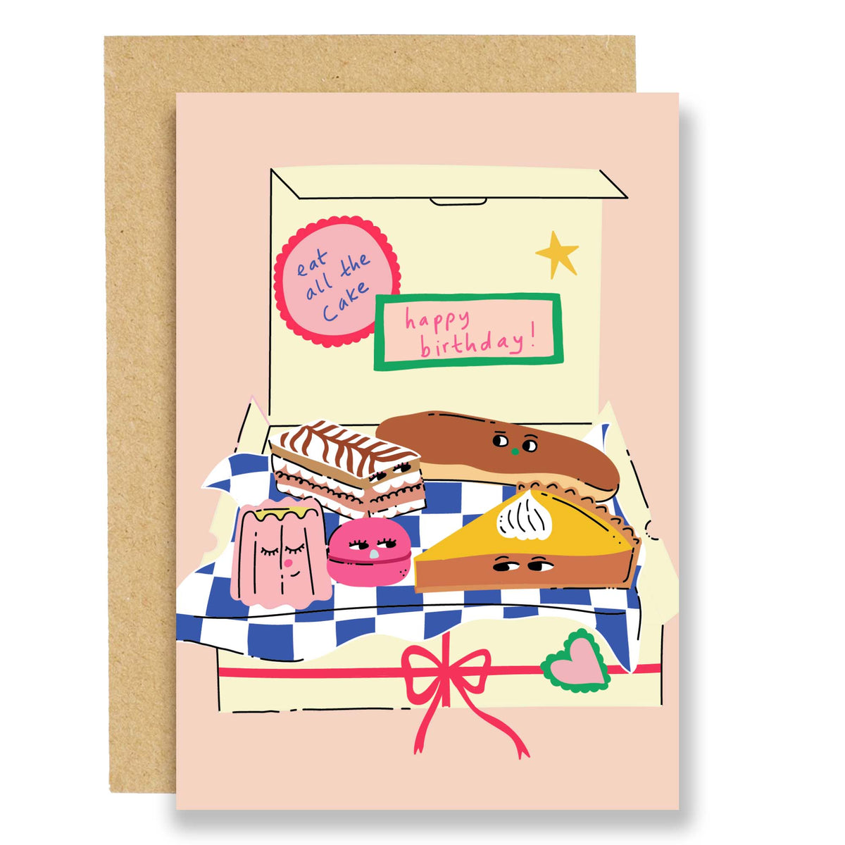 Birthday Patisserie Box Card by penny black