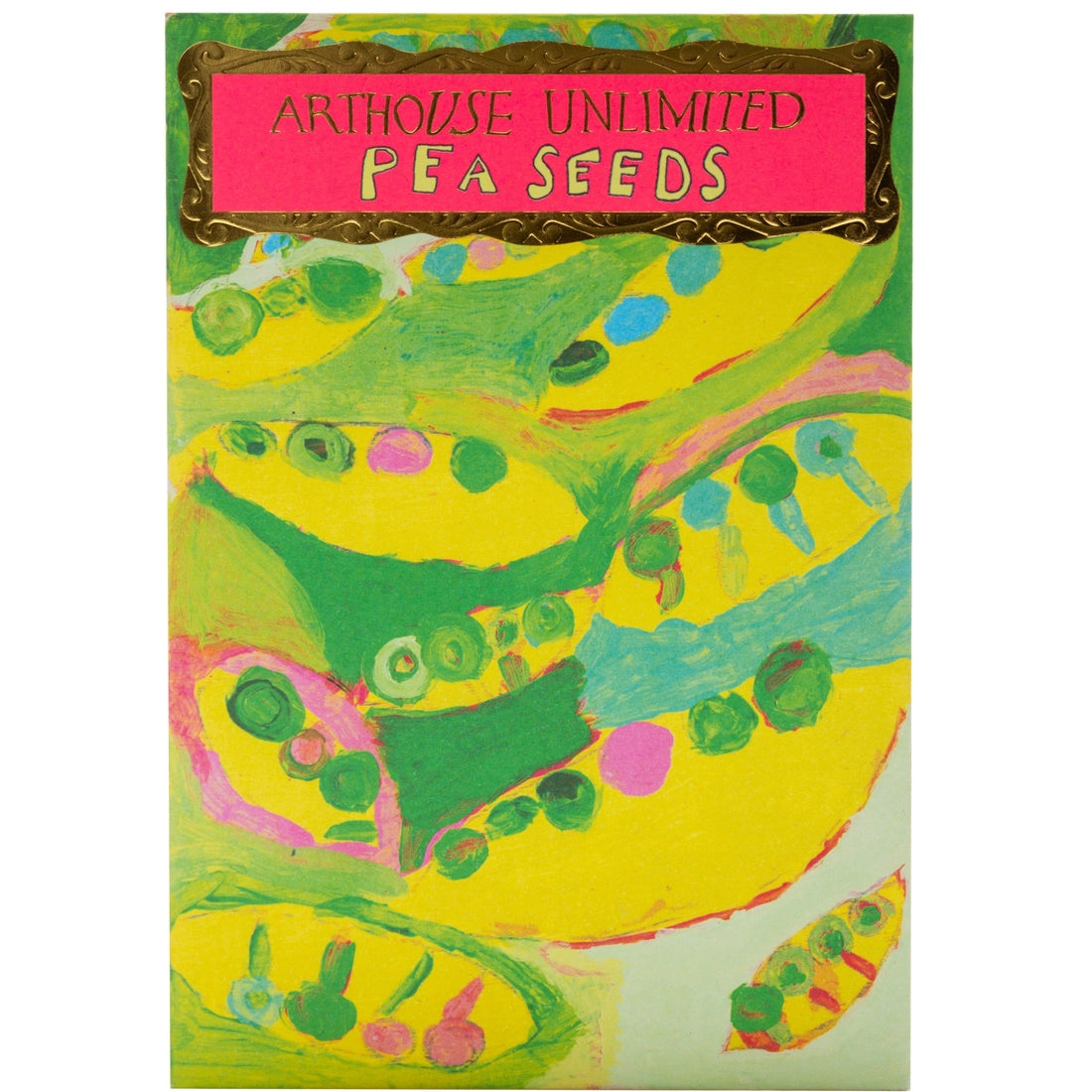 Give Peas A Chance Pea Seed Packet by arthouse unlimited at penny black