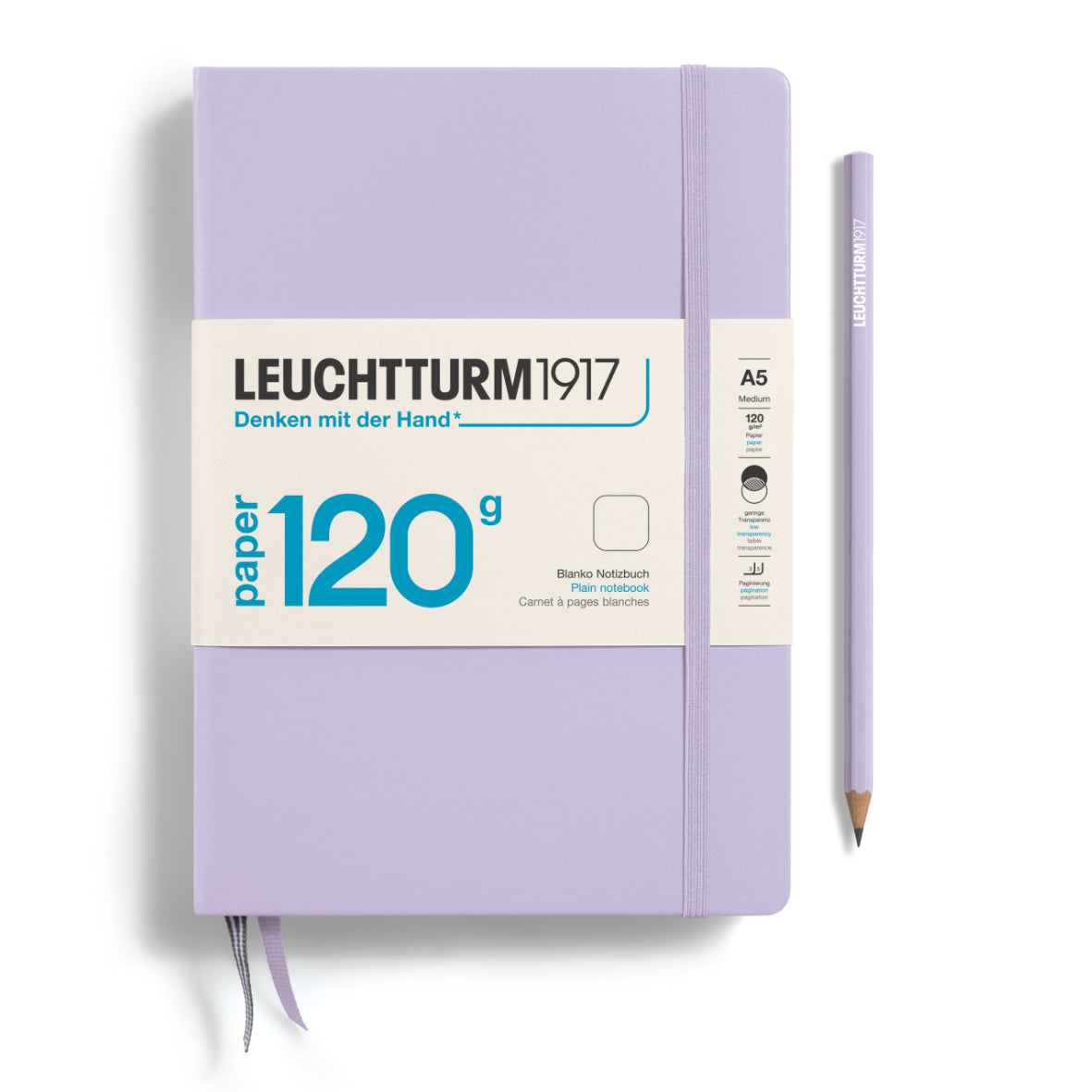 LEUCHTTURM1917 EDITION 120 A5 Hardcover Notebook | Penny Black | Joyful Stationery Every Day