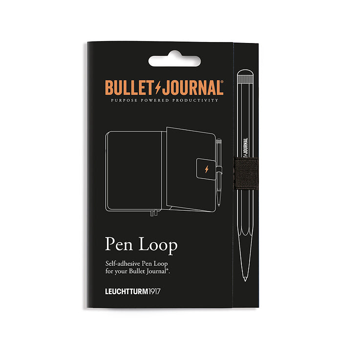 LEUCHTTURM1917 Pen Loop - Bullet Journal Edition black in packaging by penny black