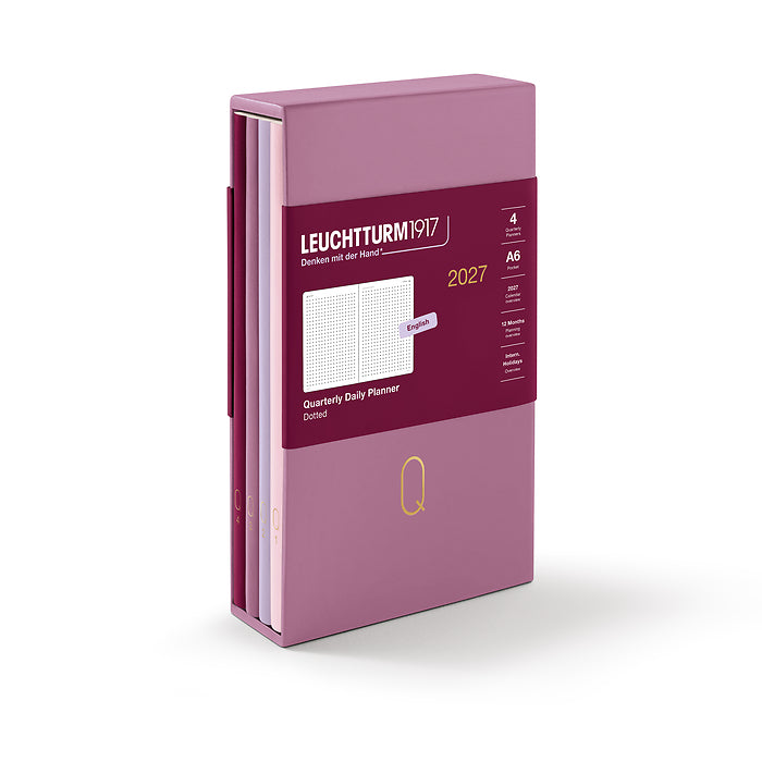 LEUCHTTURM1917 Quarterly Daily Planner 2027