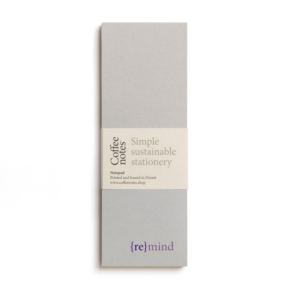 Coffeenotes Tall Sustainable Recycled List Pad By Penny Black
