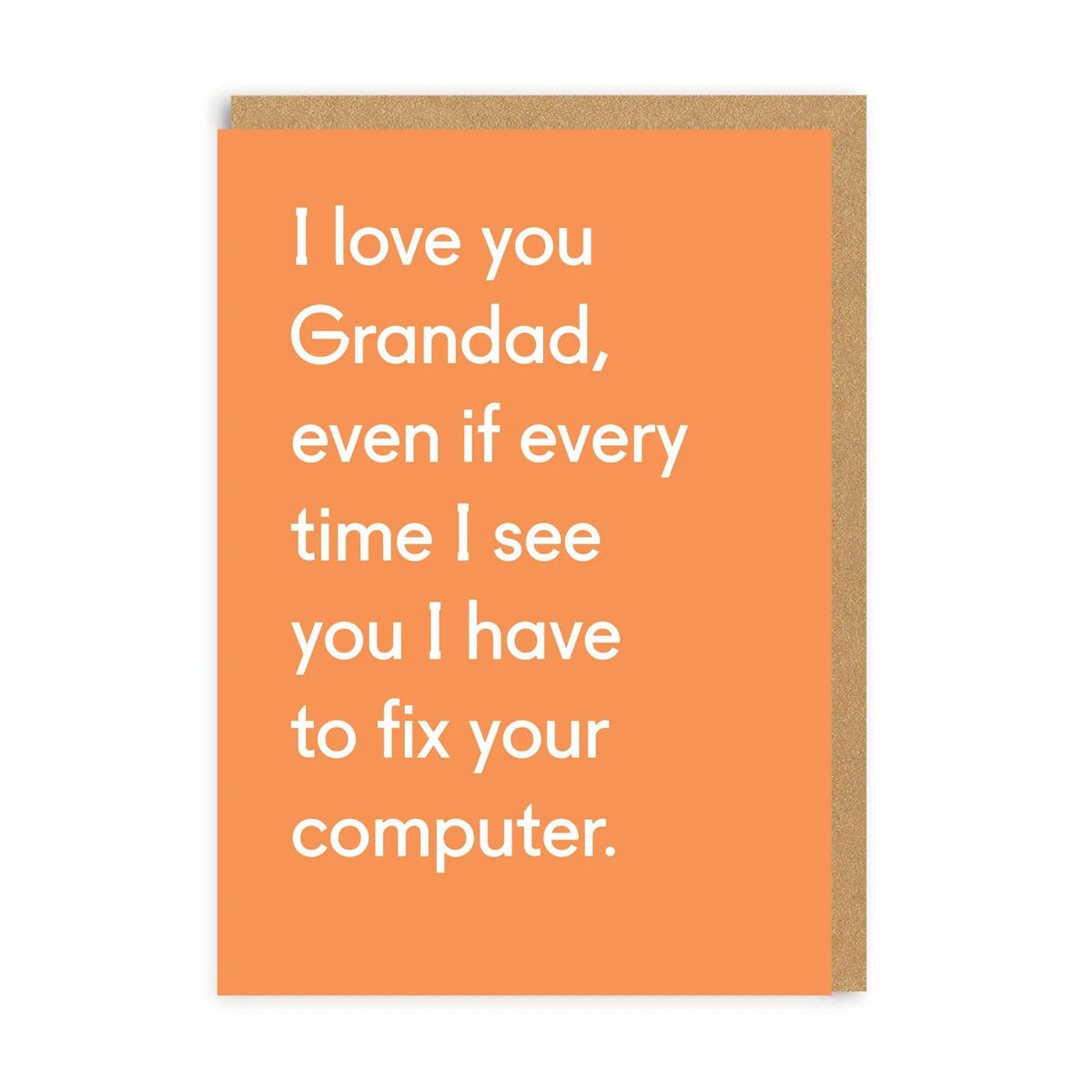 Fix Computer Grandad Funny Father's Day Card by penny black
