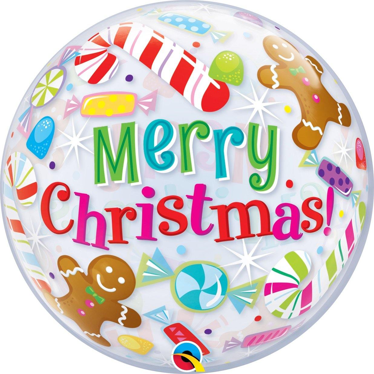 Christmas Candies Bubble Balloon - Penny Black