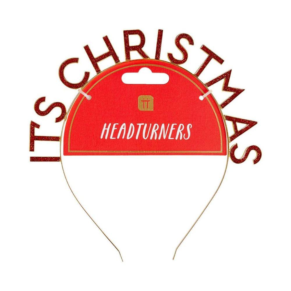 Christmas Metal Party Headband - Penny Black