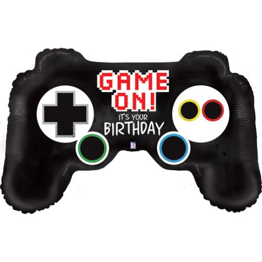 Game Controller Birthday 36" Foil Balloon
