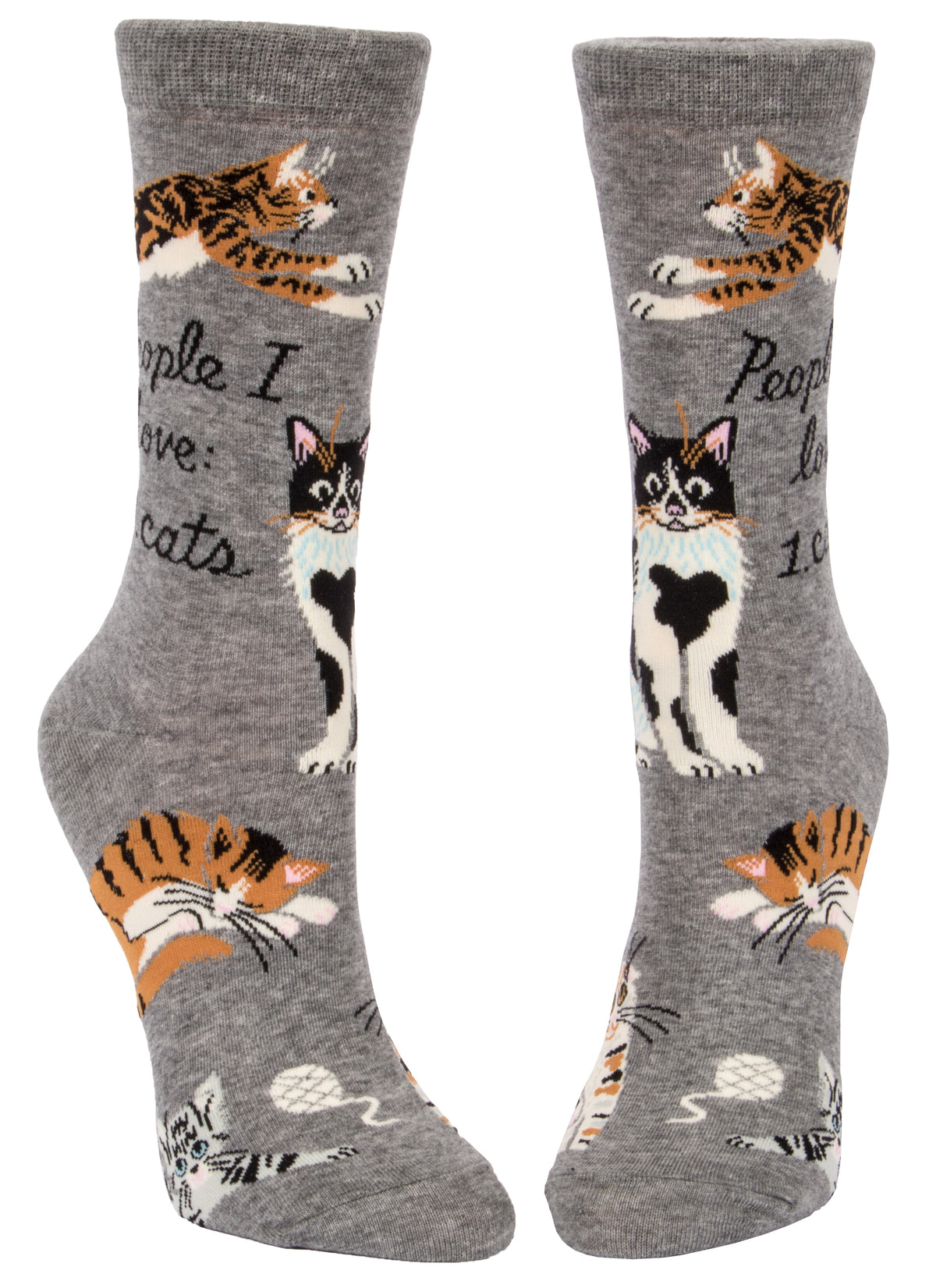 People I Love Cats Socks