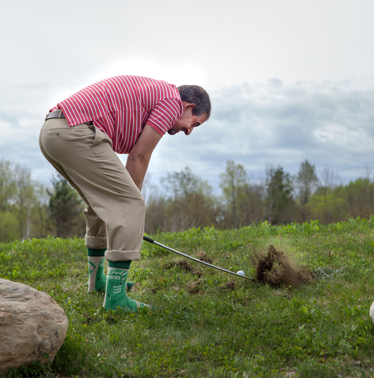 Swing Your Thing Golf Socks