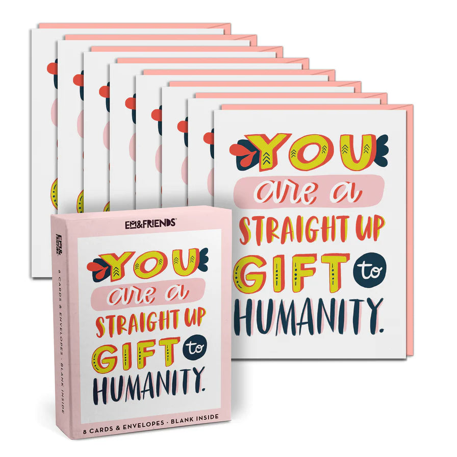 Em & Friends Gift To Humanity Card Box 8pk